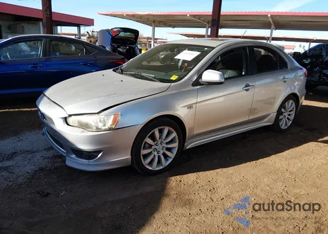 2010 Mitsubishi Lancer Sportback Gts from USA, damaged, VIN JA32X8HW7AU004034